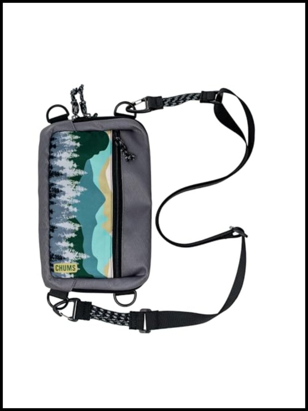 Crossbody Bag Sling Purse for Women Men Water Resistant Hiking Travel